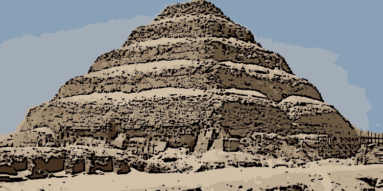 A Pirâmide de Djoser é a mais antiga do Egito e um marco na engenharia antiga