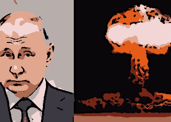 Vladimir Putin ameaçou atacar países que apoiam a Ucrânia, como os Estados Unidos, Reino Unido e França