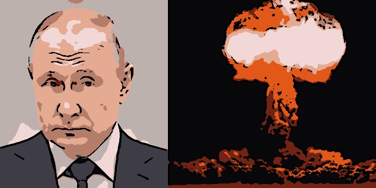 Vladimir Putin ameaçou atacar países que apoiam a Ucrânia, como os Estados Unidos, Reino Unido e França