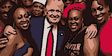 Deep Fake: Foto falsa gerada por IA mostrava Trump com apoiadores negros