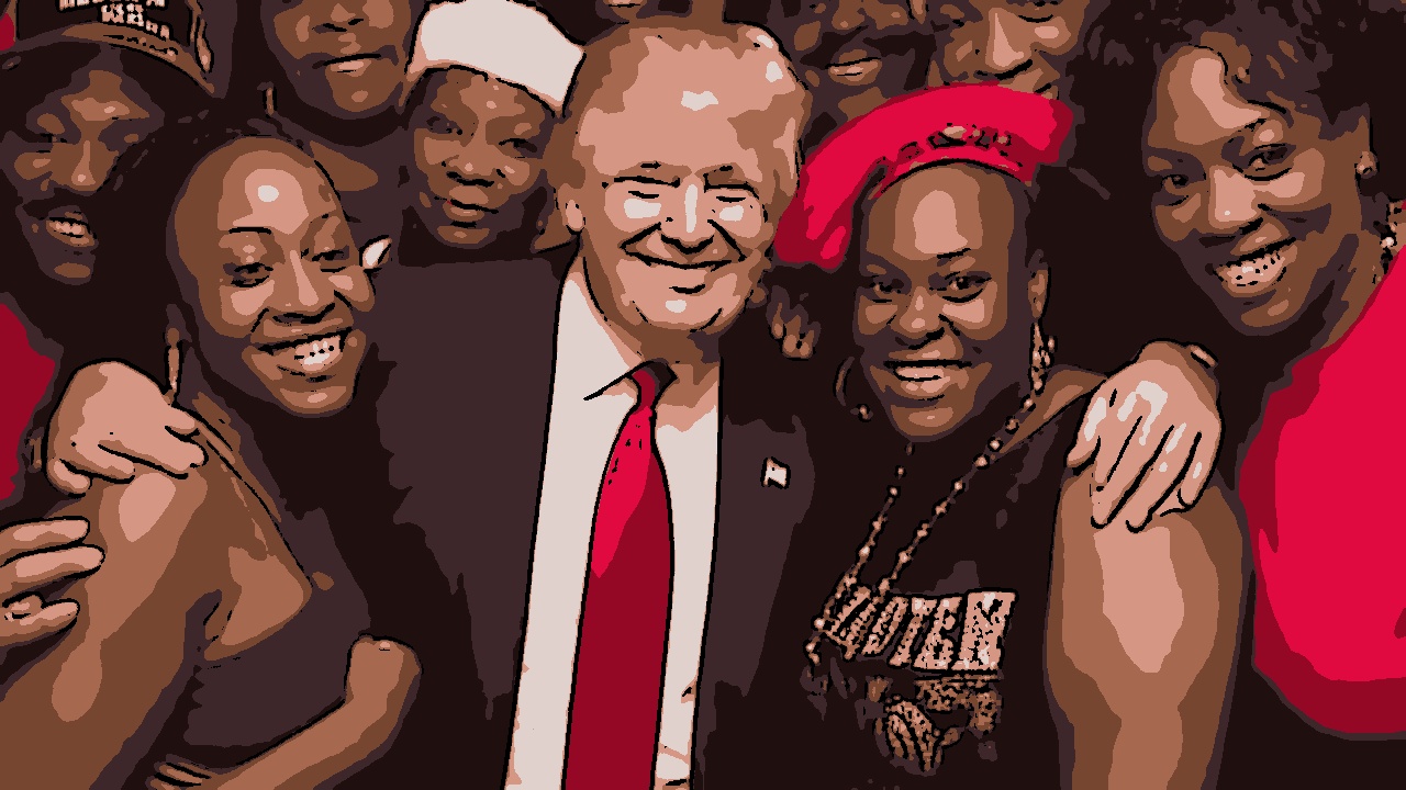 Deep Fake: Foto falsa gerada por IA mostrava Trump com apoiadores negros