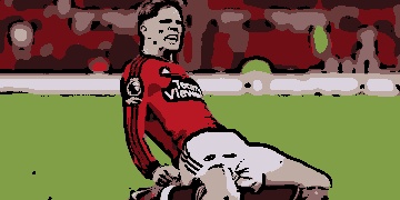 O craque argentino Garnacho é um dos destaques do United na temporada