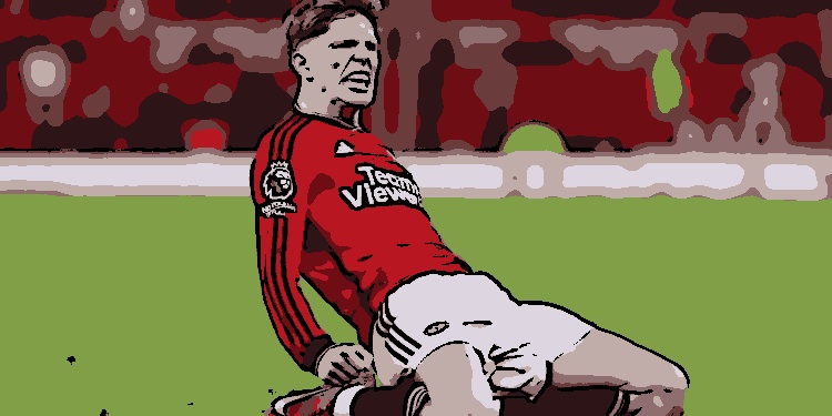 O craque argentino Garnacho é um dos destaques do United na temporada