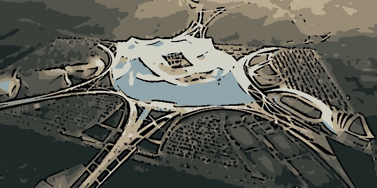Projeção do Grand Stade Hassan, presente na Copa do Mundo de 2030
