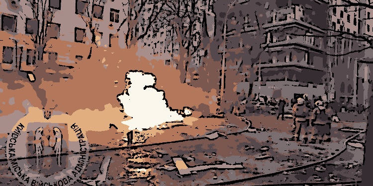 Destroços de mísseis russos causaram incêndios e deixaram uma pessoa morta e sete feridas em Kiev