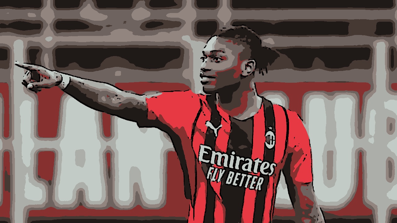 Rafael Leão é um dos destaques do Milan na temporada e esperança de gols contra o Verona