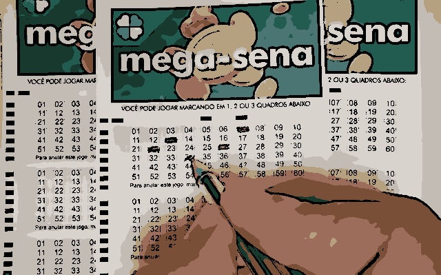 A chance de acertar a Mega da Virada com uma aposta simples é de 1 em 50 milhões