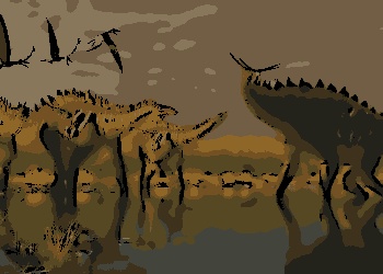 Um estudo sugere que os dinossauros podem ter surgido em regiões equatoriais, como a Amazônia e o Saara