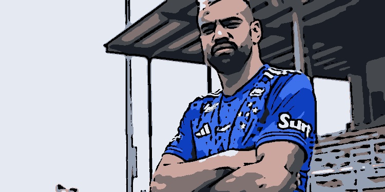 Fabrício Bruno cometeu falha decisiva em sua estreia pelo Cruzeiro e virou alvo da torcida do Flamengo