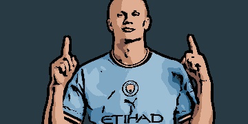 Erling Haaland é esperança de gols no City e um dos principais artilheiros da Champions