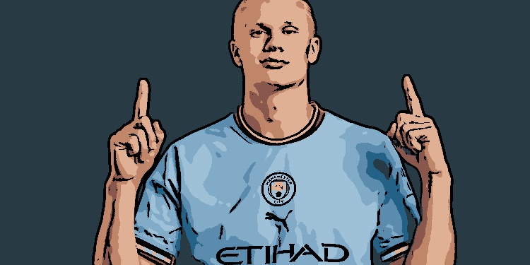Erling Haaland é esperança de gols no City e um dos principais artilheiros da Champions