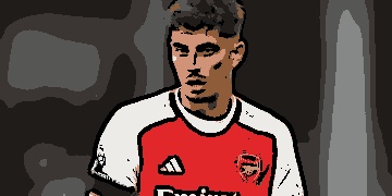 Kai Havertz é esperança de gol dos Gunners no duelo londrino