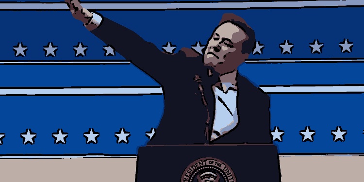 Elon Musk gerou polêmica ao fazer gesto interpretado como saudação nazista em evento nos Estados Unidos