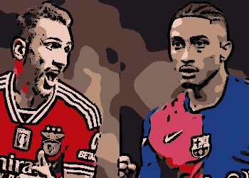 Pavlidis e Raphinha: referências em campo para duelo europeu