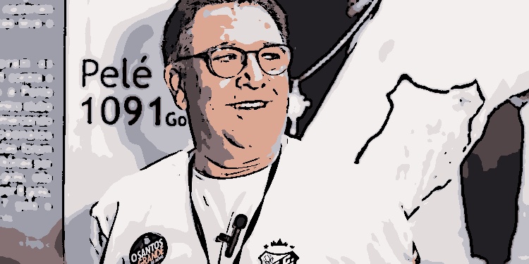 Presidente do Santos Marcelo Teixeira garante reforço importante para o Santos em 2025