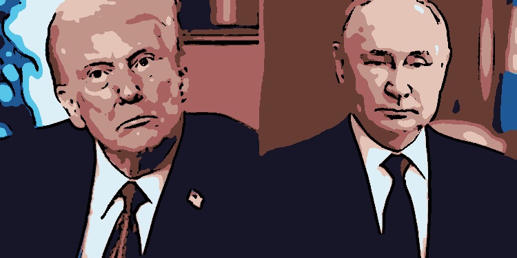Trump afirma ter boa relação com Vladimir Putin, mas exige o fim do conflito