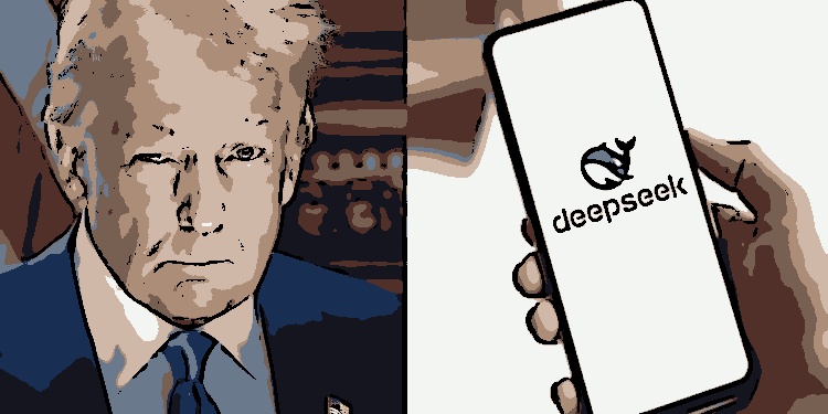 Donald Trump declarou que a DeepSeek é um "chamado de alerta" para empresas americanas