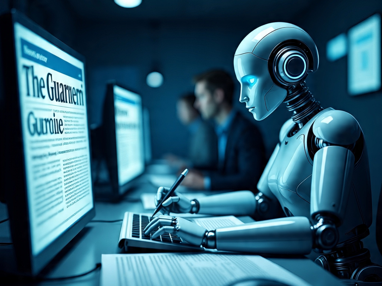 Tecnologia da OpenAI será usada pelo Guardian Media Group através de contrato inédito (Foto: ArteAI)