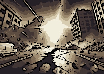 Pesquisa de brasileiros explica como sol pode afetar terremotos (Ilustração)