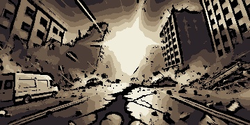 Pesquisa de brasileiros explica como sol pode afetar terremotos (Ilustração)